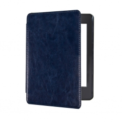 Etui Kindle Paperwhite 4 Eko-skóra Granatowe