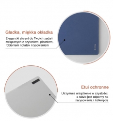 Etui do czytnika Onyx Boox Nova 2 w kolorze szarym