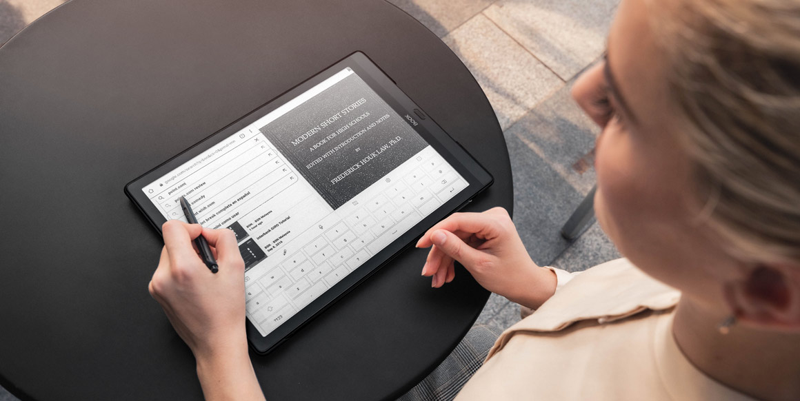 Onyx Boox Max Lumi - jak tablet