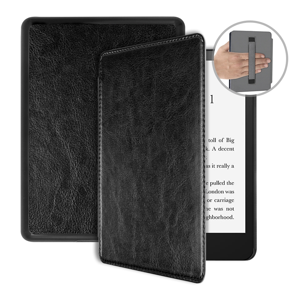 Etui Kindle Paperwhite 5 Eko-skóra Czarne