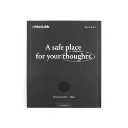 Etui skórzane w kolorze czarnym do notatnika reMarkable 2